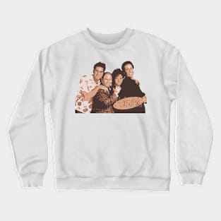 Seinfeld Tribute Tv Series TV SHOW SEINFELD - the office curb your enthusiasm kramer simpsons golden girls breaking bad vandelay industries friends arrested development sopranos Crewneck Sweatshirt